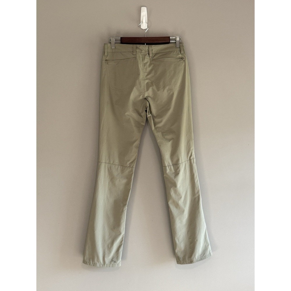 Mountain Khakis Cruiser II Hiking Pants Beige Roll Up Convertible Outdoor 4R - Picture 6 of 14